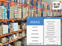 B2B XMAG - program do obsługi magazynu na kolektory danych z systemem Android. 