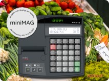 miniMAG znajduje zastosowanie w handlu i usługach - w warzywniakach, kwiaciarniach, piekarniach, małych sklepach spożywczych, niewielkich sklepach wielobranżowych oraz w punktach usługowych.